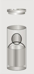 Glaro Ash Trash Satin Aluminum Receptacles