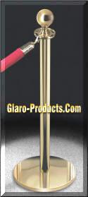 Glaro Theater Posts and Ropes, 1424 Crowd Control Systems