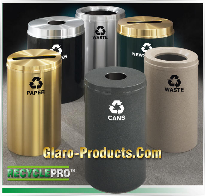 Glaro Recycling Receptacles